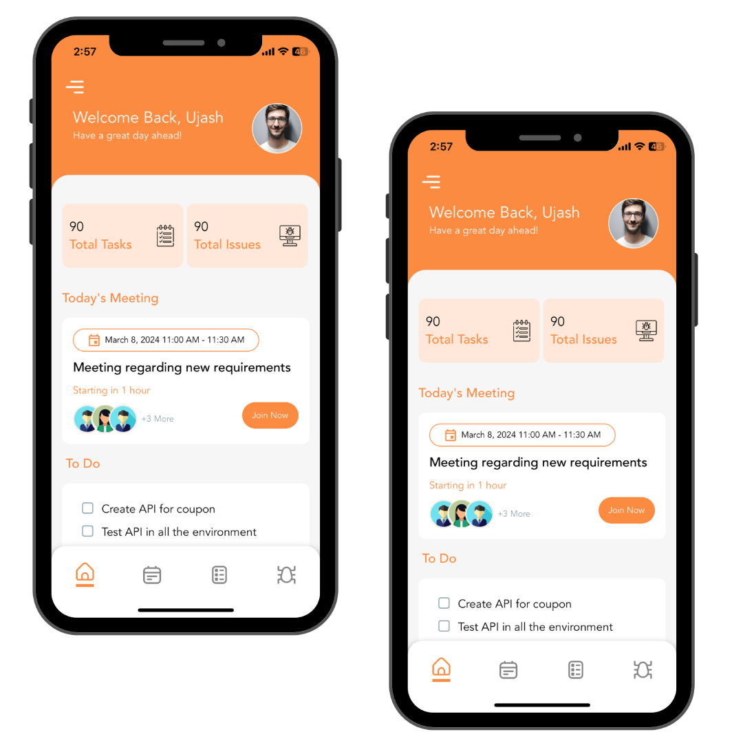 mobile app